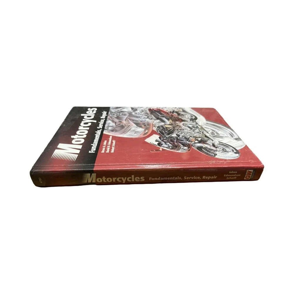 Motorcycles Fundamentals,service,repair NEW Textbook By Bruce A. Johns, Harcover